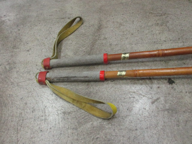 Load image into Gallery viewer, Used Vintage Finn Sauva Bamboo 57&quot; Cross Country Ski Poles
