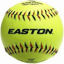 New Easton 10" Soft Training Softball