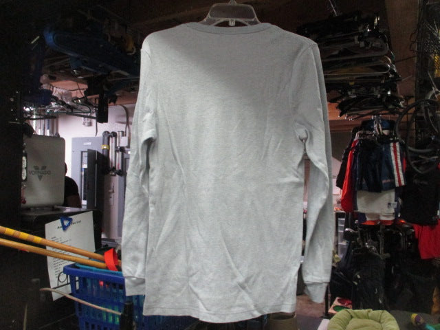 Load image into Gallery viewer, Used American Basics Adult Large Grey Long Sleeve Shirt

