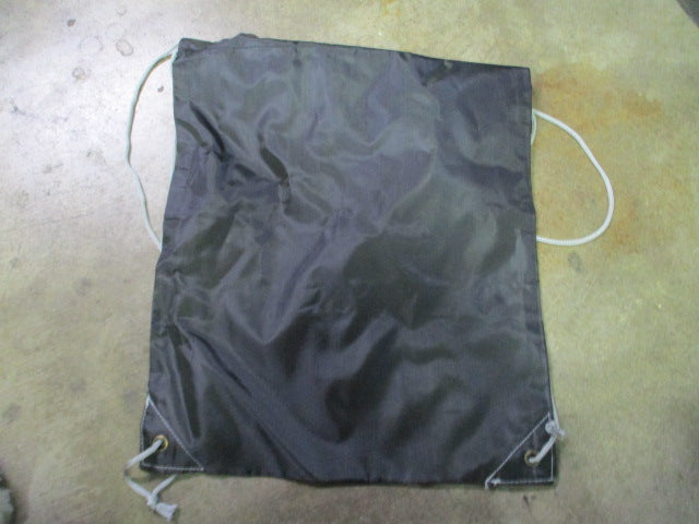 Load image into Gallery viewer, Used Drawstring Bag Black w/ Reflective Grey
