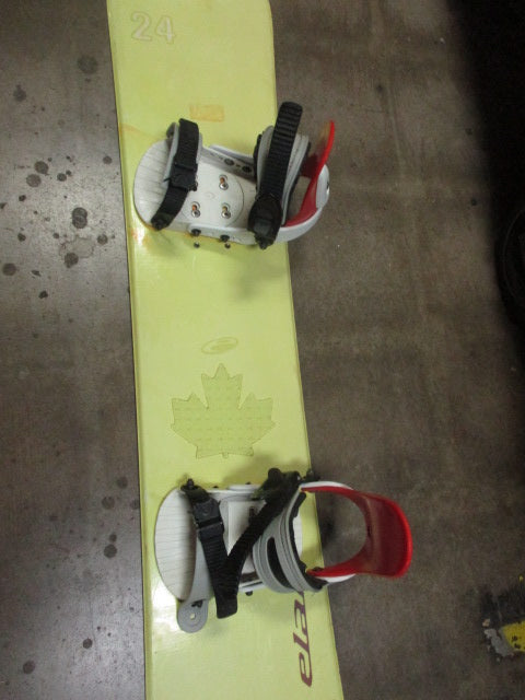 Load image into Gallery viewer, Used Elan twenty4 Snowboard w/ Nitro Bindings 124cm
