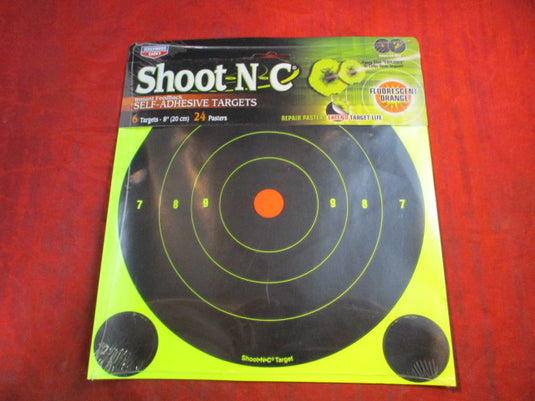 Used Birchwood Shoot-N-C Self Adhesive Targets Pack - 6"