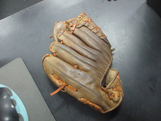 Vintage Dodgers FieldMaster Leather Baseball Glove