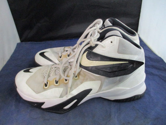 Used LeBron Zoom Soldier 8 TB Basketball Shoes Adult Size 11.5 - wear on sides