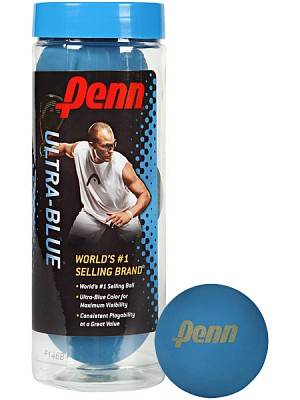 New Penn Ultra-Blue Racquetballs - 3 Pack