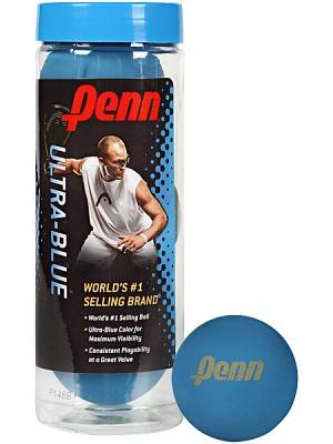 New Penn Ultra-Blue Racquetballs - 3 Pack
