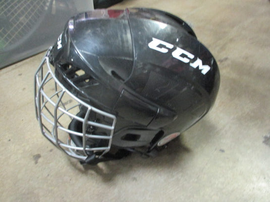 Used CCM FL40 Hoxckey Helmet Combo Size Medium