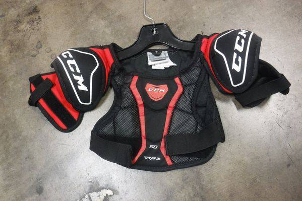 Load image into Gallery viewer, Used CCM RBZ 90 Hockey Shoulder Pads Size Youth Small
