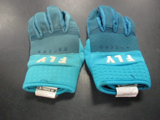 Used Fly F-16 Racing Motocross Gloves Size Yth Medium