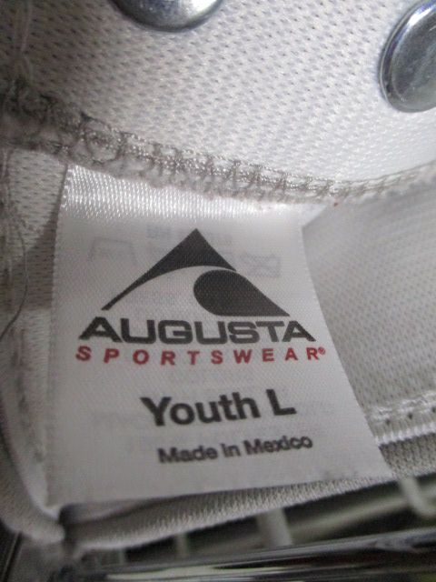 Load image into Gallery viewer, Used Augusta Open Bottom Gray Pants Youth Size Large
