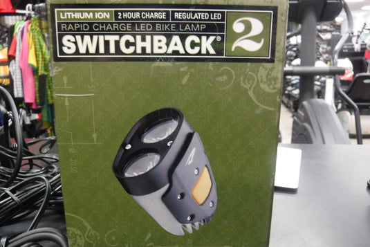 Used Princeton Tec Switchback 2 Rapid Charge LED Bike Lamp