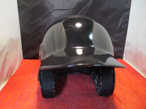 Used Rawlings S100 Pro MLB Batting Helmet Size 7 1/2 Glossy Black