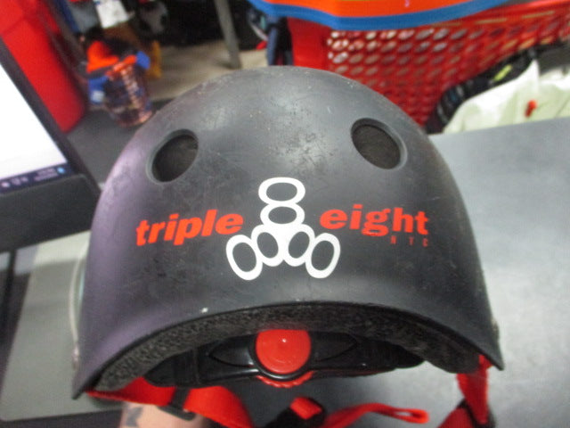 Load image into Gallery viewer, Used Triple Eight Youth Skate Helmet 46-52cm
