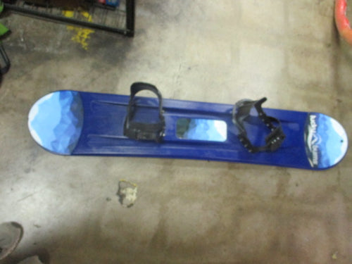 Used Lucky Bums 120cm Plastic Snowboard Sled Ages 5-10