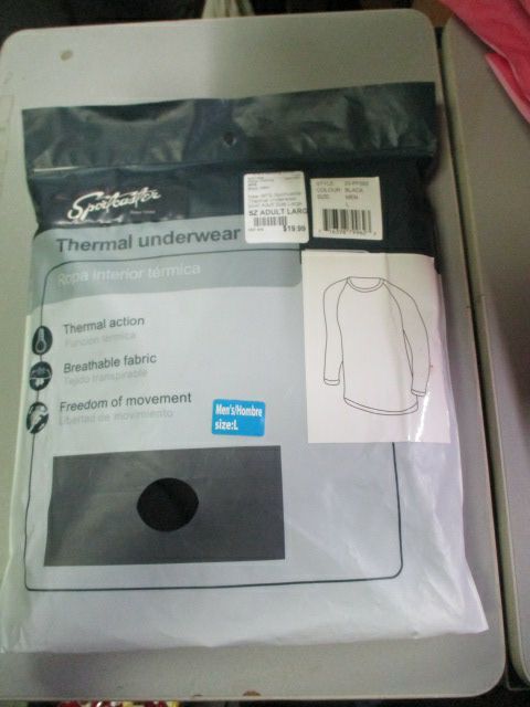 Load image into Gallery viewer, New WFS Sportcaster Thermal Underwear Shirt Men&#39;s Adult Size Small
