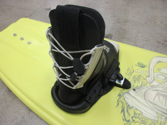 Used Hyperlite Scott Byerly Pro Model 137cm Wakeboard w/ Large Bindings (Damage