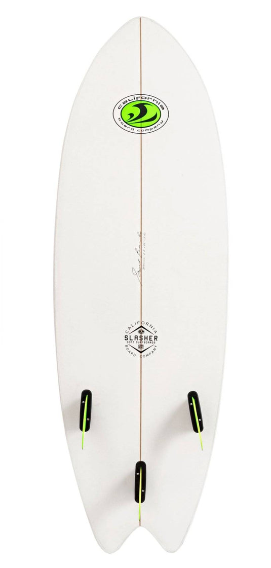 New CBC 5'8" Foam Slasher Surfboard