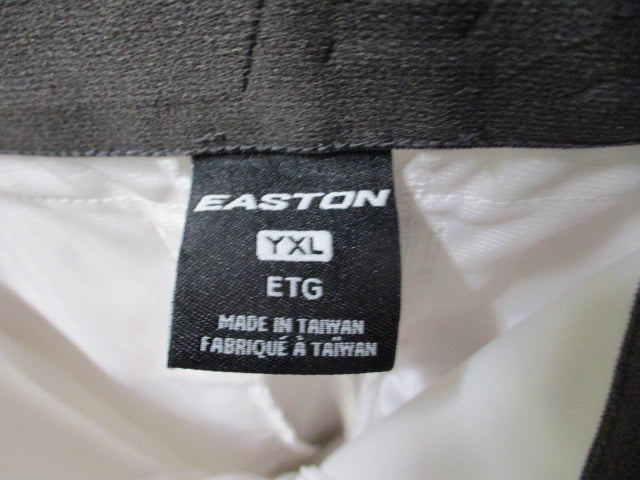 Load image into Gallery viewer, Used Easton Black Piping Open Bottom Pants Youth Size XL - stained
