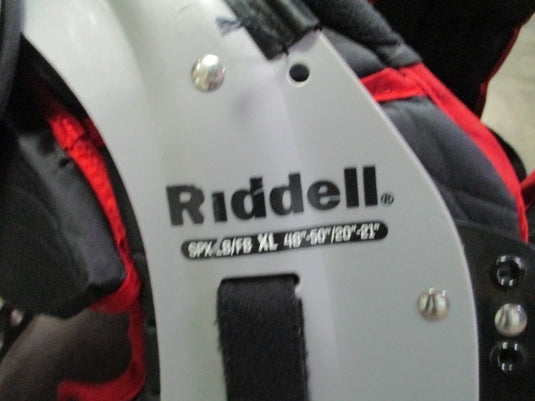 Used Riddell Power SPX LB/FB Shoulder Pads Adult Size XL 48