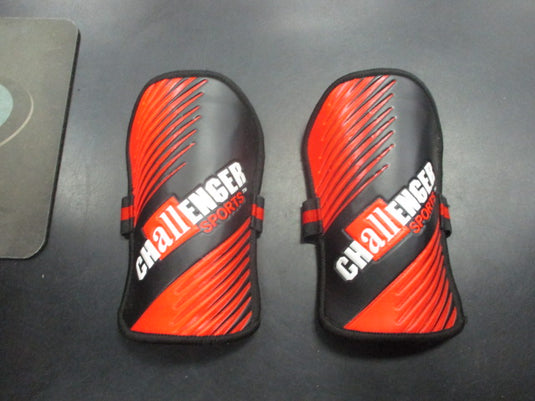 Used Challenger Sports Soccer Shin Guards