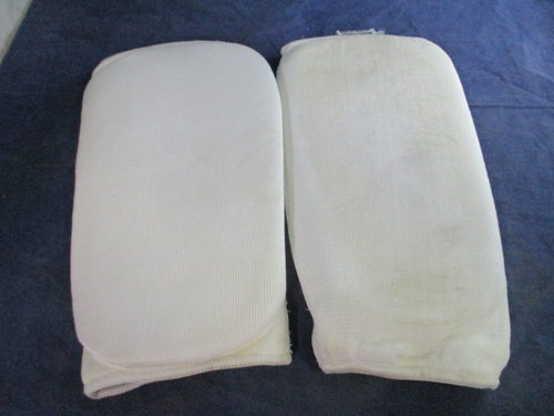 Used ATA Martial Arts Cloth Shin Pads Size Child Large