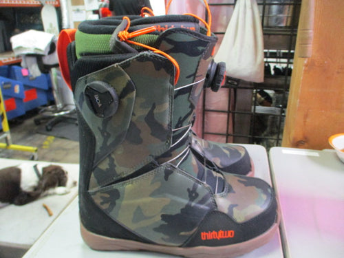 Used ThirtyTwo Lashed Double BOA Snowboard Boots Size 7.5