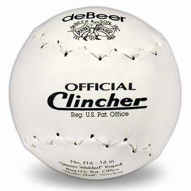 New deBeer Rawlings Sporting Goods Clincher Softball 16