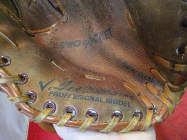 Load image into Gallery viewer, Used Vintage Sears Pro Pocket 16186 Leather 1st Baseman&#39;s Glove
