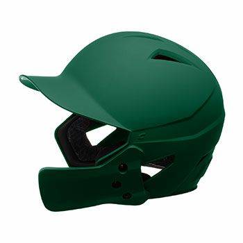 New Champro HX Gamer Plus Batting Helmet w/ Jaw Extension Green