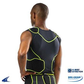NEW Champro Youth Bull Rush Compression Shirt Size Large White