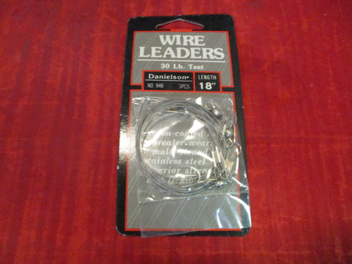 Danielson No. 948 Wire Leaders 3 PCS. 18