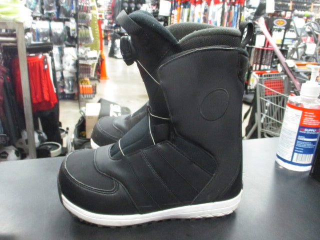 Load image into Gallery viewer, Used Salomon Launch BOA Jr Snowboard Boots Size 5
