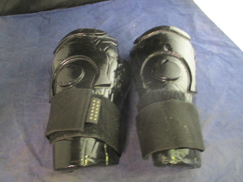 Used Black Foam Sparring Gloves