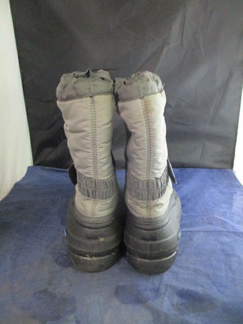 Load image into Gallery viewer, Used Sorel Flurry Snow Boots Youth Size 3
