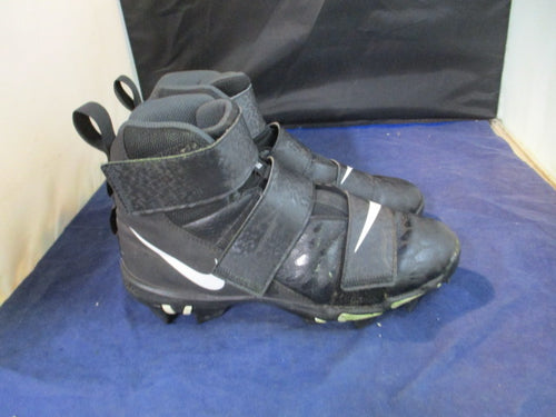 Used Nike Force Savage 2 Shark Football Cleats Youth Size 5.5