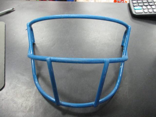 Load image into Gallery viewer, Used Schutt Jr Pro Blue Football Helmet Face Guard
