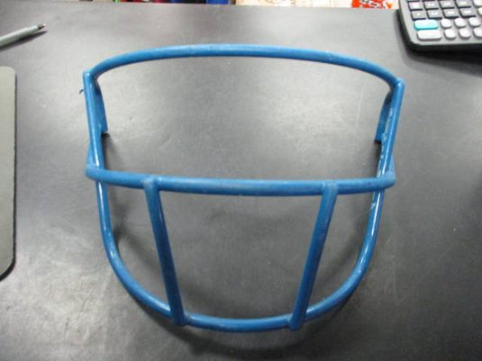 Used Schutt Jr Pro Blue Football Helmet Face Guard