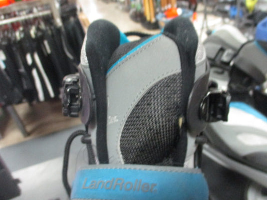 Used LandRoller Terra 9 Large Wheel In-Line Skates Size 9.5 (BROKEN BUCKLE)