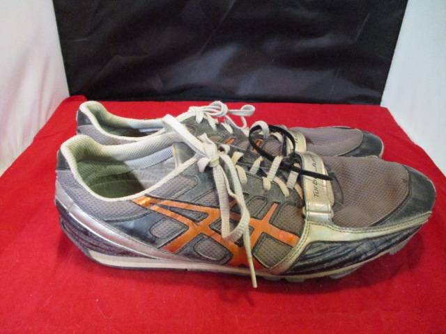 Load image into Gallery viewer, Used Asics Track Shoes Size 12

