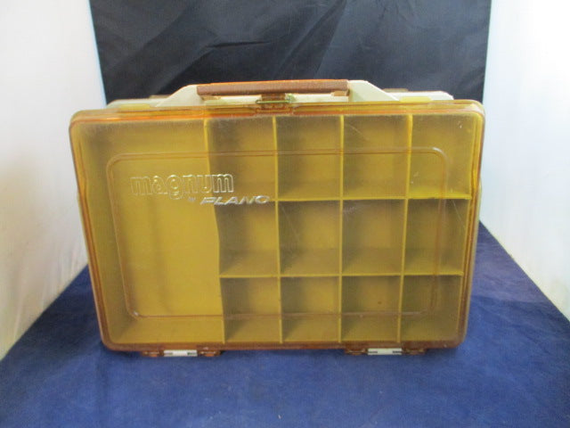 Vintage Plas-Tak Plano Hard Plastic Tackle Box W 1950s Fishing License  Bakelite
