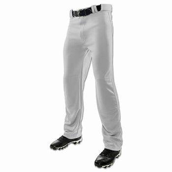 New Champro Open Bottom Baseball Pants Adult Size 2XL - Gray