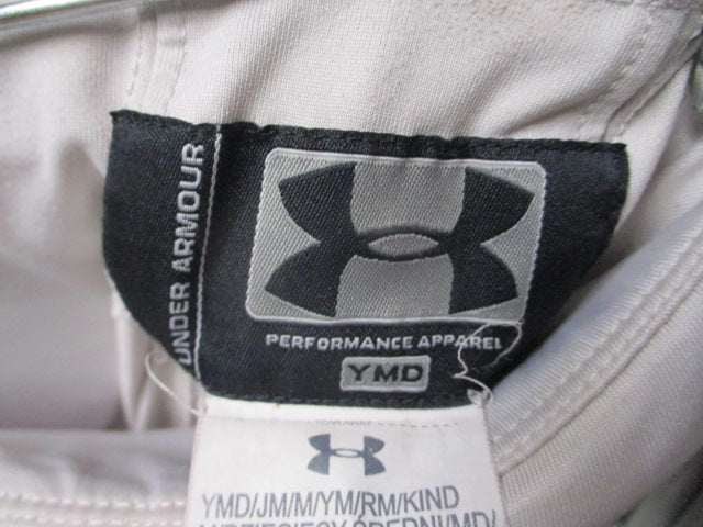Load image into Gallery viewer, Used Under Armour 7 Padded Football Pants Youth Size Medium - stained
