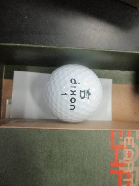New Dixon Earth Golf Balls (One Dozen) Stamped Maritz