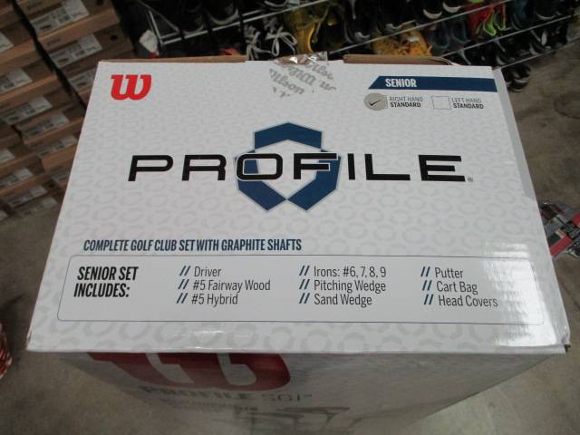 Load image into Gallery viewer, New Wilson Men&#39;s Profile SGI Complete Golf Set - Senior
