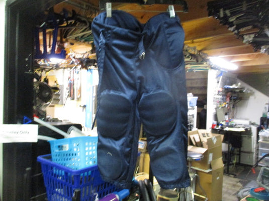 Used Champro Navy 7 Pad Football Pants Youth Large