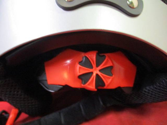 New Ski Sundries Gale Force Ski & Snow Helmet w/ Dial Fit System Silver SZ XL