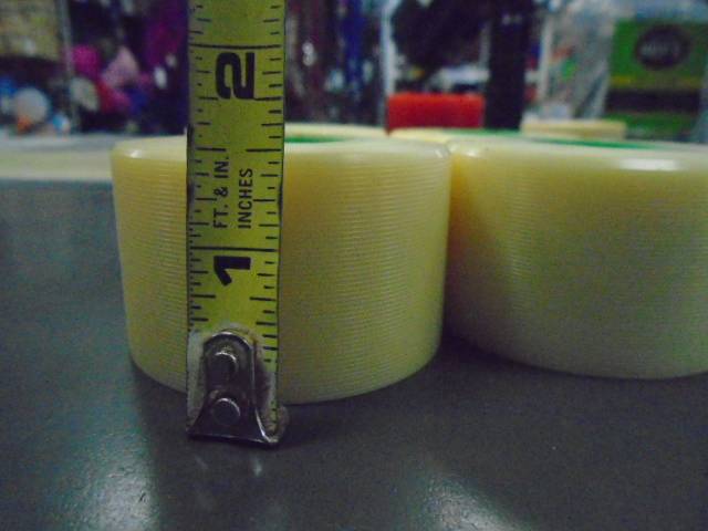 Load image into Gallery viewer, New White 54-GR-1 SKATEBOARD WHEELS Set of 4

