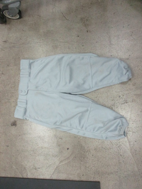 Used Rawlings Grey Knickers Basebball Pants Size Medium