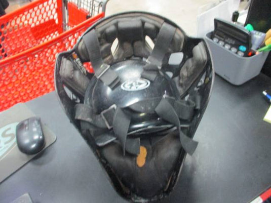 Used Easton Natural Black Catchers Helmet Size Large