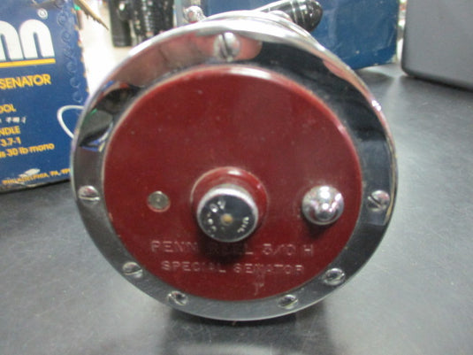 Used PENN 112H 3/0 FISHING REEL With Box